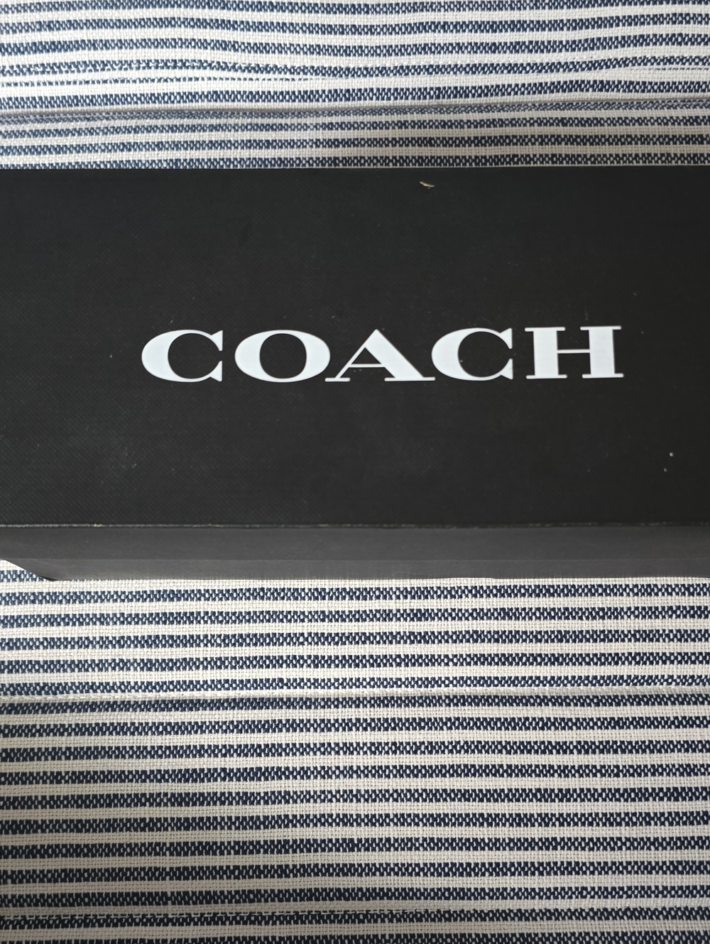 Coach ~ Branna Leather Black Sandel